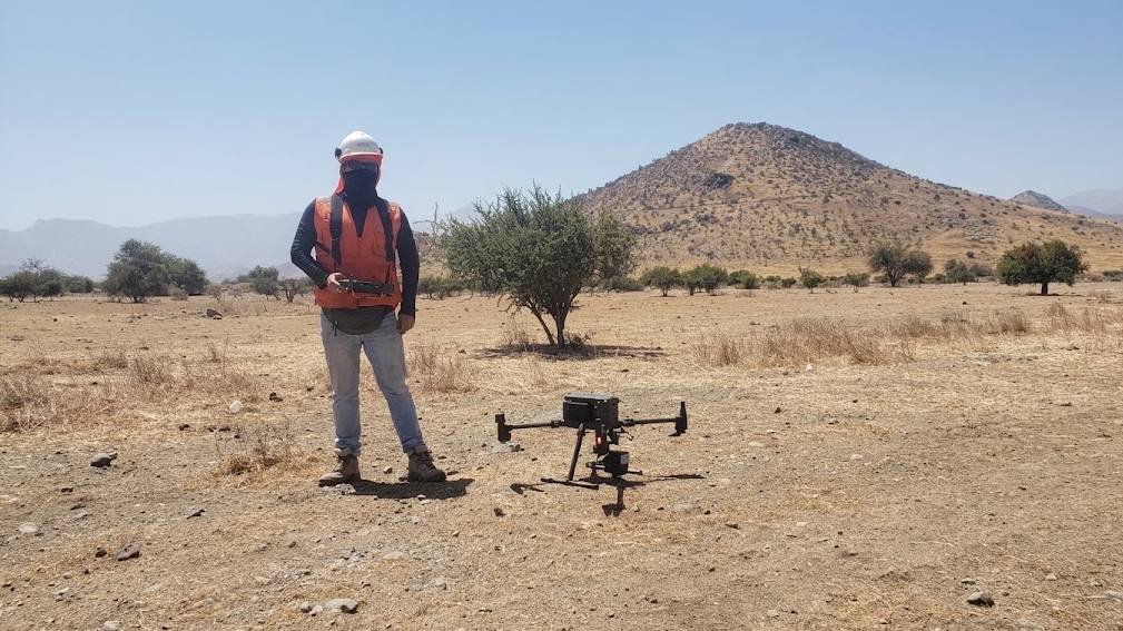 Levantamiento LiDAR con drone